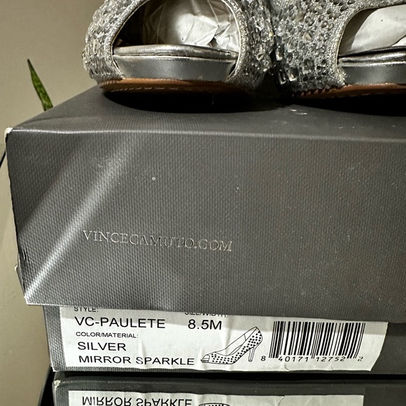 New Vince Camuto mirror sparkle pumps 8.5 - Picture 3 of 6